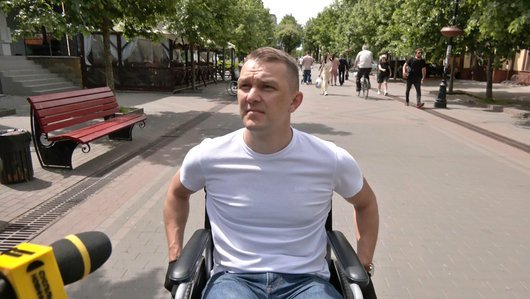В Луцьку перевіряли вулиці й будівлі на доступність для людей з інвалідністю. ВІДЕО, ФОТО