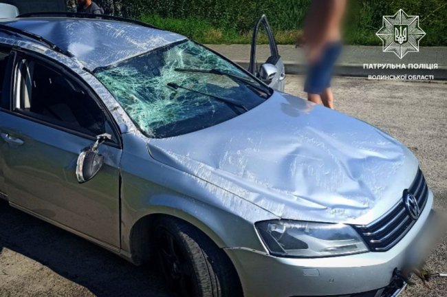 Авто перекинулося на дах: на Волині 29-річний п'яний водій скоїв ДТП. ФОТО