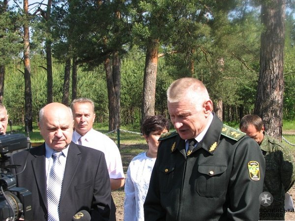 Волинські депутати проінспектували мисливські угіддя області. ФОТО