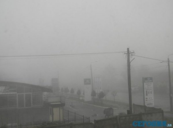 Туман перетворив Україну на «Сайлент-хілл». ФОТО