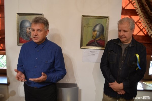 У Луцьку презентували унікальну виставку портретів литовських князів. ФОТО.