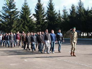 Волинських юнаків провели до війська