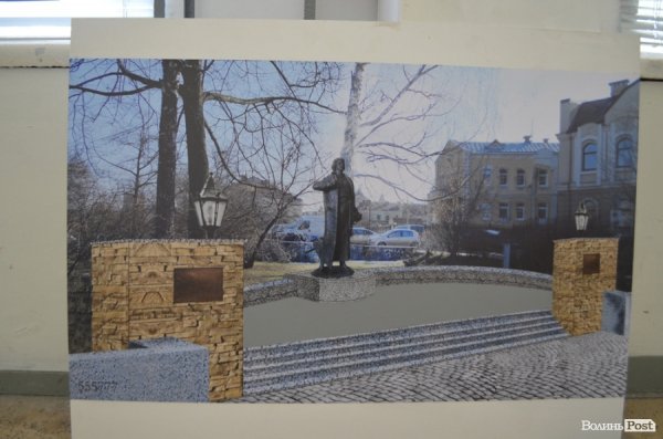 У Луцьку показали проекти пам’ятників Героям Майдану та Данилу Братковському. ФОТО