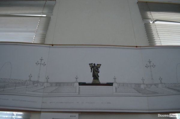 У Луцьку показали проекти пам’ятників Героям Майдану та Данилу Братковському. ФОТО