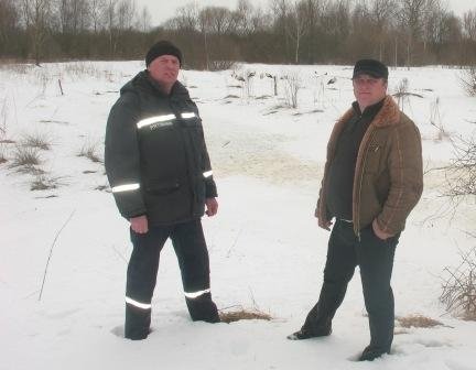 Лелек під Ковелем підгодували рибою. ФОТО
