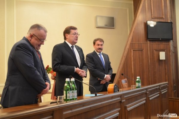 Представили нового голову Волинської ОДА. ФОТО