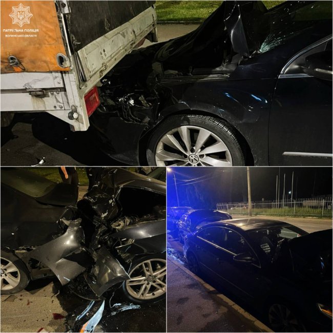 У Луцьку внаслідок ДТП пошкоджено п’ять автівок