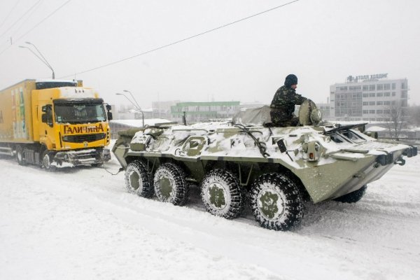 Фото Києва, заваленого снігом