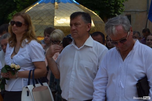 У Луцьку вшанували пам`ять жертв розстрілу. ФОТО