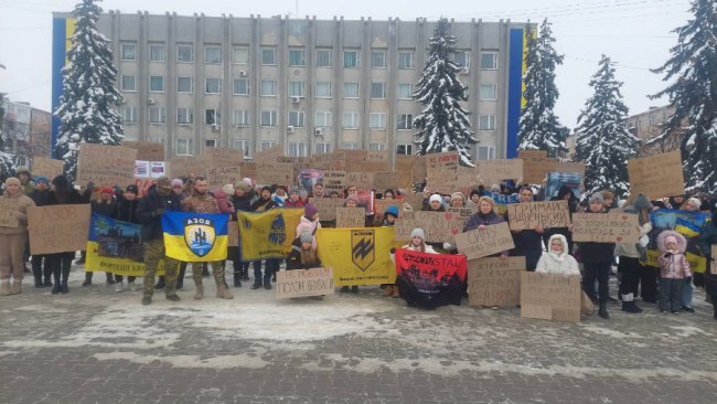 На Волині відбулася акція на підтримку полонених воїнів ЗСУ