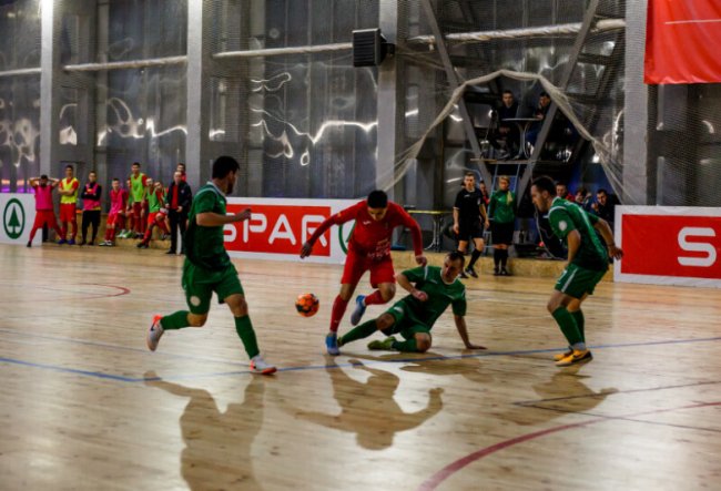  Розгромна перемога: ФК «Любарт» виграв перший матч Кубку України з футзалу. ФОТО