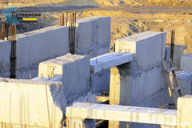 Звіт з будівництва ЖК «Супернова»: у четвертому будинку встановлюють вікна*