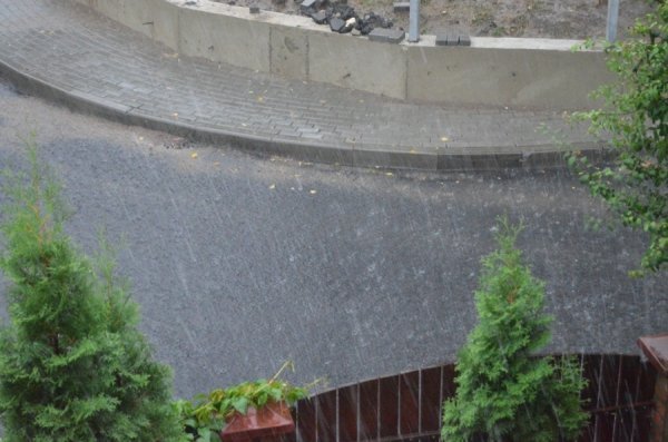 На вулиці Пятницька гірка (Парк Горького)