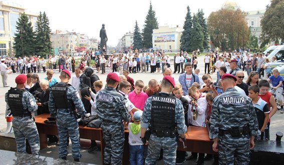 Перше вересня луцького «міліцейського» ліцею. ФОТО