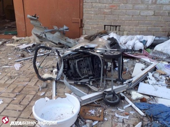 Лінія фронту: Широкине в руїнах. ФОТО