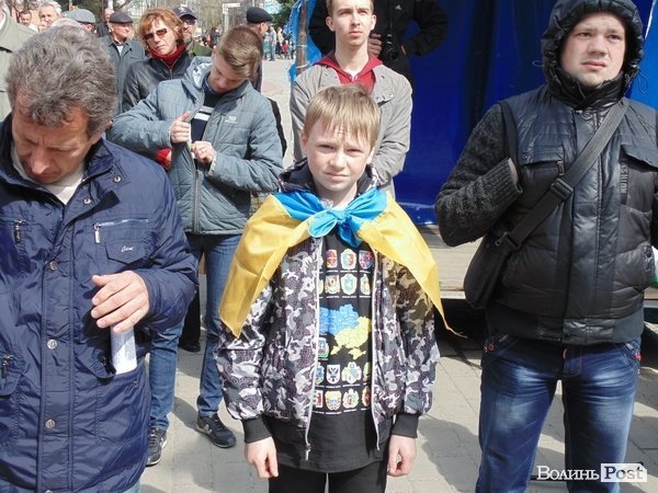 «Нові люди – нова влада», - віче у Луцьку. ФОТО. ВІДЕО