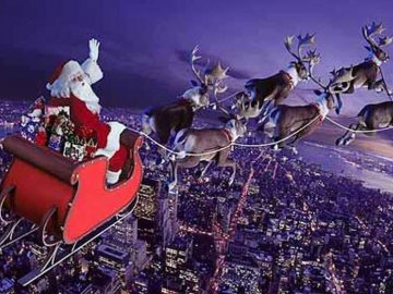 Над Україною «засікли» сани Санта Клауса