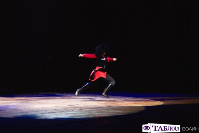 Легендарний балет «Сухішвілі» феєрично виступив у Луцьку. ФОТО