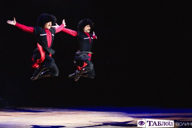 Легендарний балет «Сухішвілі» феєрично виступив у Луцьку. ФОТО