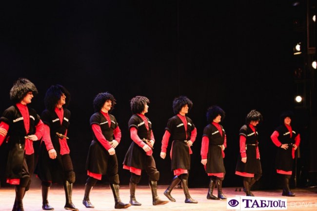 Легендарний балет «Сухішвілі» феєрично виступив у Луцьку. ФОТО