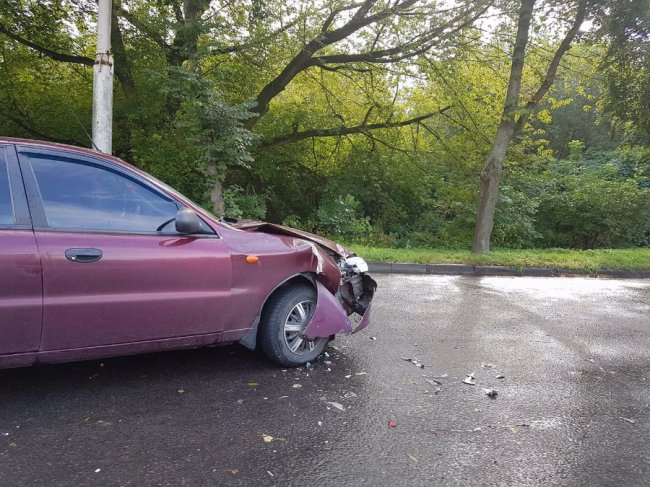 У Луцьку зіткнулися дві автівки
