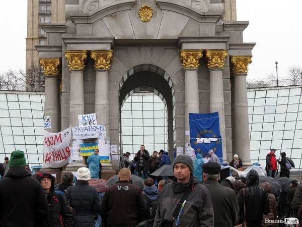 «Єврореволюція» в Києві. ФОТО. ВІДЕО