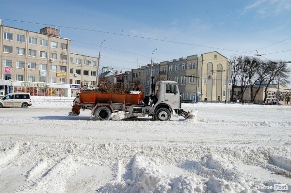 Луцьк після снігопаду. ФОТО