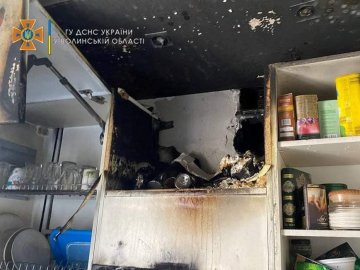 У Луцьку горіла квартира. ФОТО