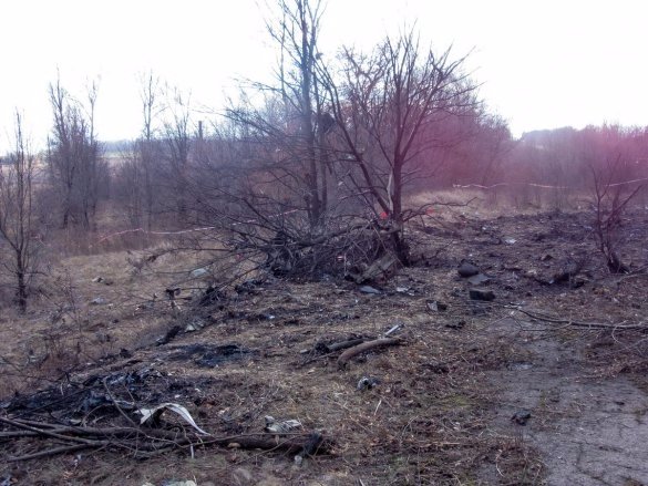 У Запорізькій області розбився літак Су-25. ФОТО