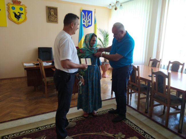 Волинянка отримала звання «Мати-героїня». ФОТО