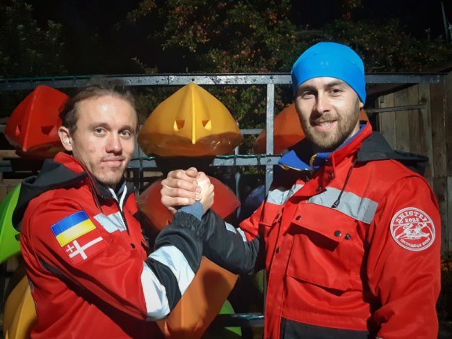 На честь загиблого Олександра Мартинюка двоє лучан пройдуть на веслах 800 кілометрів