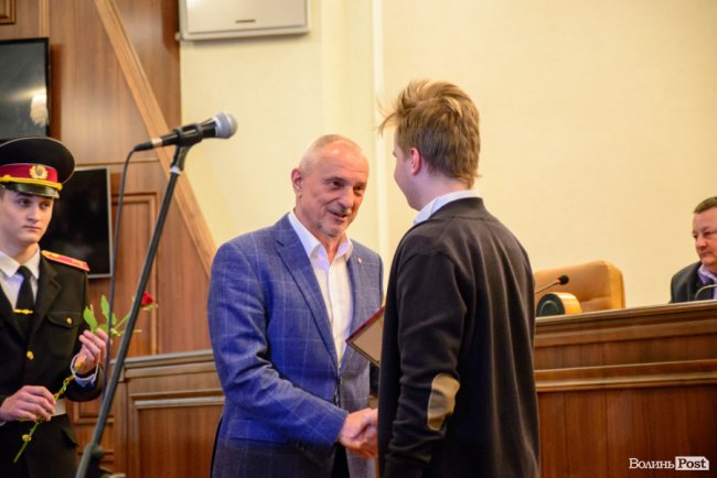 Відзначили обдарованих учнів Волині та їхніх наставників. ФОТО