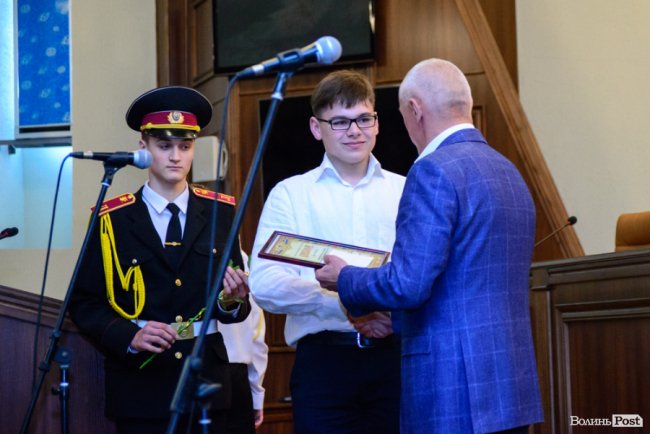 Відзначили обдарованих учнів Волині та їхніх наставників. ФОТО