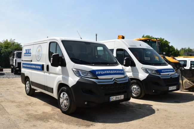 «Луцькводоканал» придбав сучасні автомобілі. ФОТО