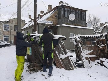У Старому місті демонтували сараї. ФОТО