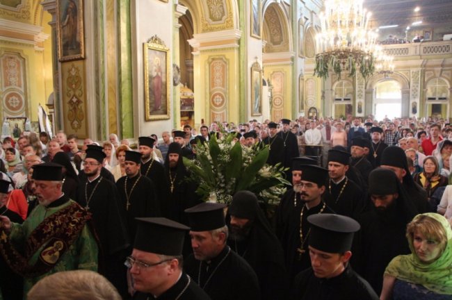Як Луцьк зустрічав патріарха Філарета. ФОТО. ВІДЕО