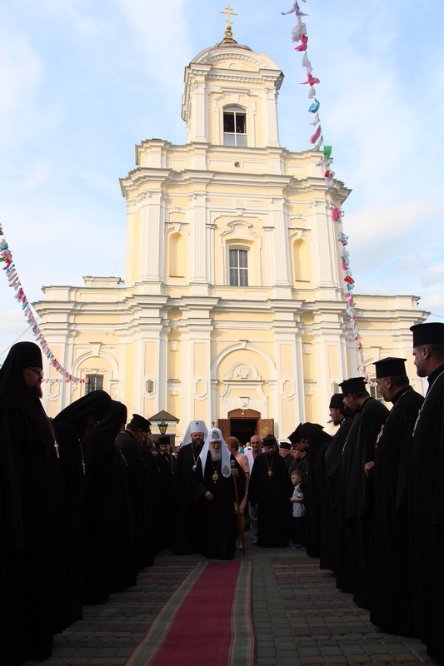 Як Луцьк зустрічав патріарха Філарета. ФОТО. ВІДЕО