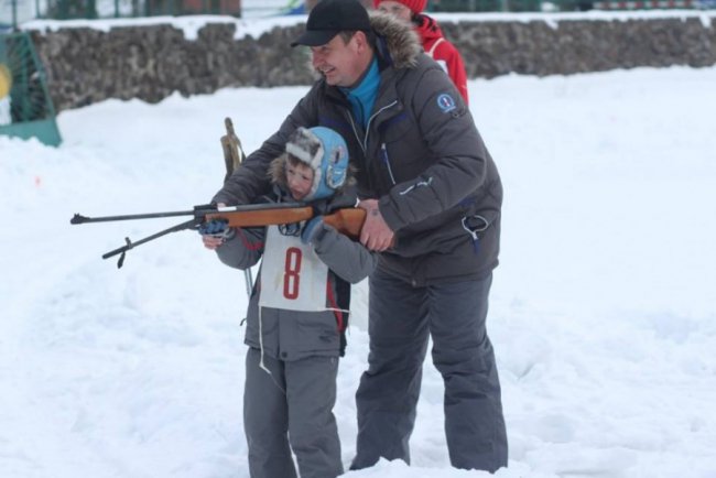 На Волині вперше відбулися змагання з аматорського біатлону
