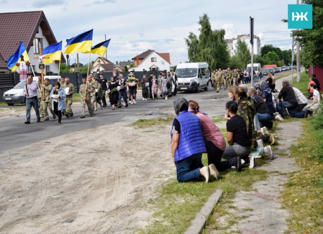 Волиняни попрощалися із Героєм Олександром Григоруком