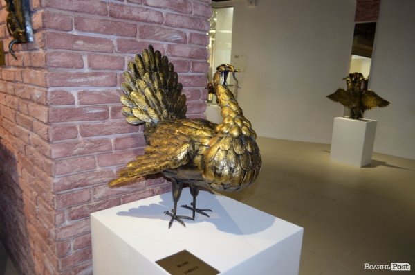 У Луцьку відкрилася постійна виставка кованих скульптур. ФОТО