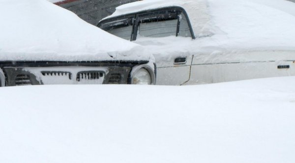Снігопад у Луцьку. ФОТО