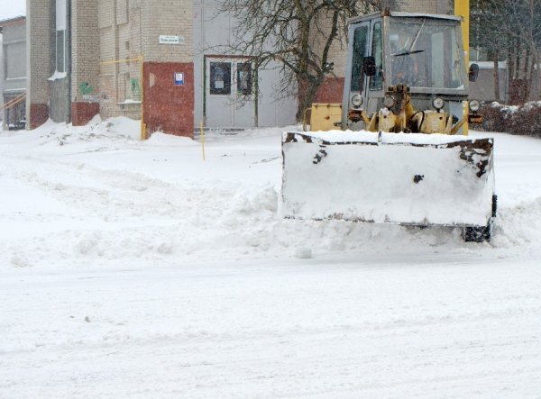 Снігопад у Луцьку. ФОТО
