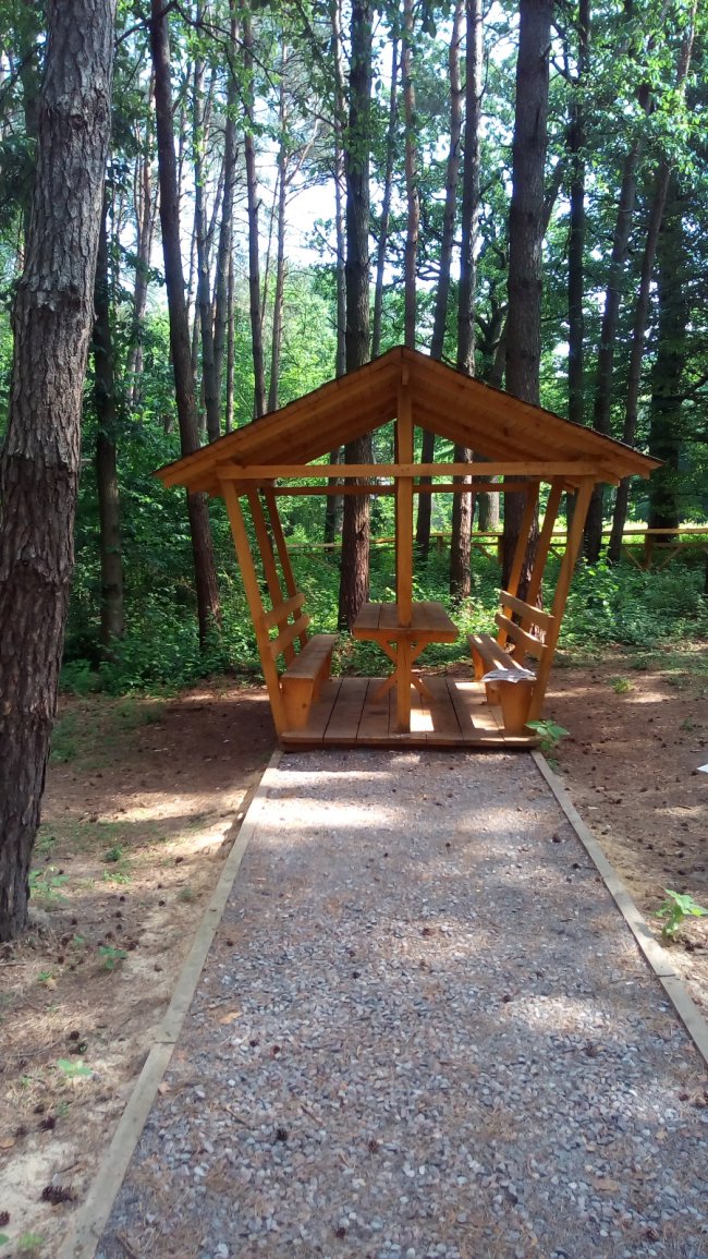 На Волині лісівники збудували новий рекреаційний комплекс. ФОТО