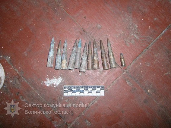 У волинянина вилучили порох