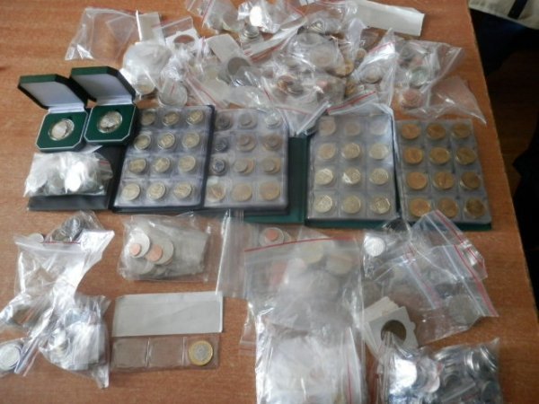 Поляки хотіли вивезти з України контрабандні монети. ФОТО