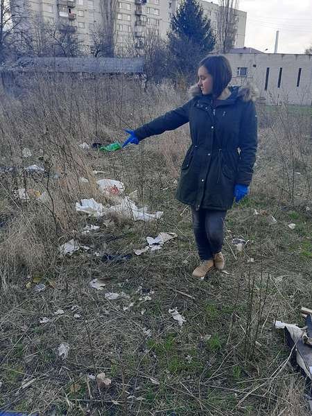 Луцька школярка запустила екологічний челендж. ФОТО