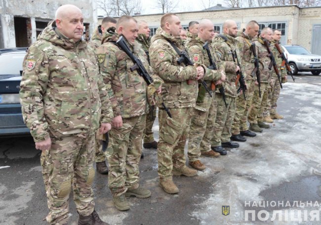 Волинські поліцейські вирушили у зону бойових дій: чергова ротація зведеного батальйону «Захід» 