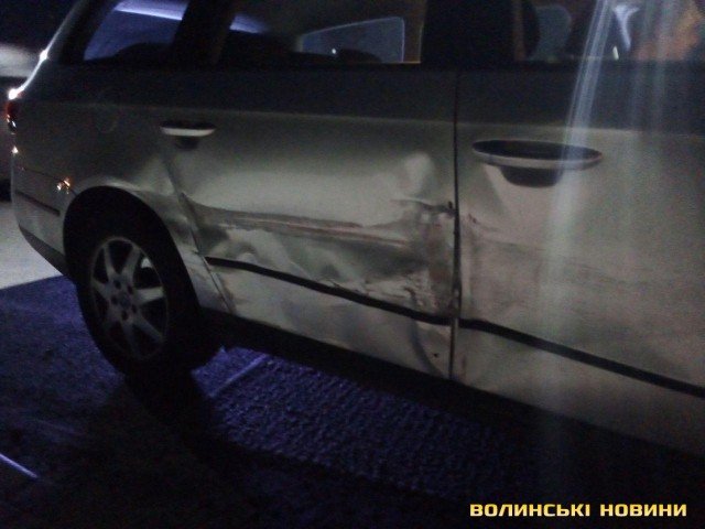 У селі під Луцьком сталася аварія. ФОТО