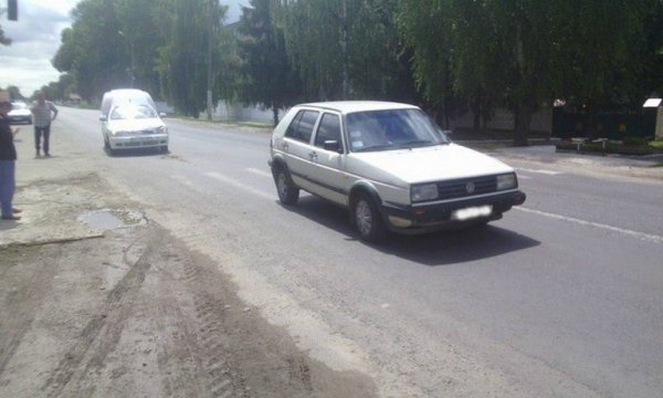 У Володимирі на пішохідному переході трапилася ДТП. ФОТО