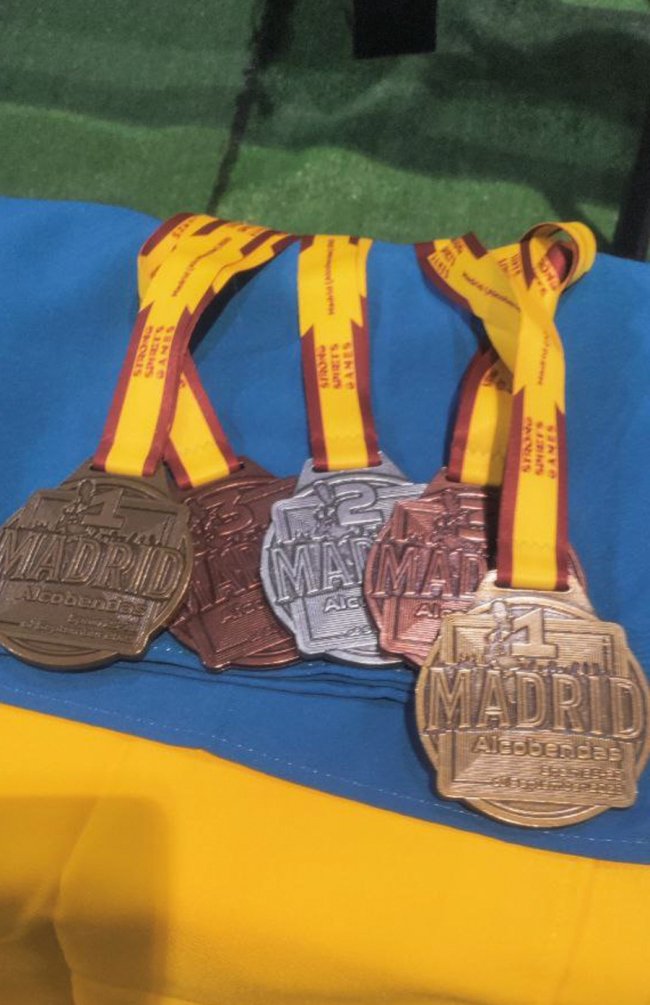 Ветеран з Волині завоював п'ять медалей на міжнародних змаганнях. ФОТО